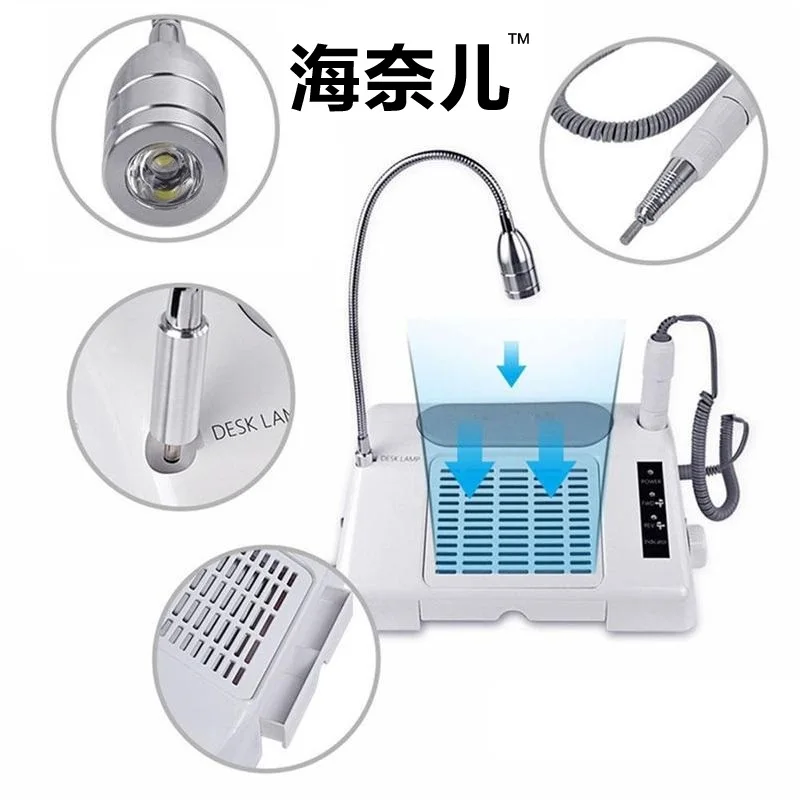 

2018 Beauty Nail Art Nail Tools Professional 35000RPM Salon Expert 3-In-1 Electric Nail Drill Machine For Pedicure And Manicure