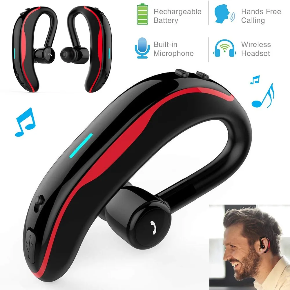 Bluetooth Headphone Wireless Sport Earbud HD Microphone Bluetooth Headset for iPhone ipad Samsung Huawei LG Android Smart Phones