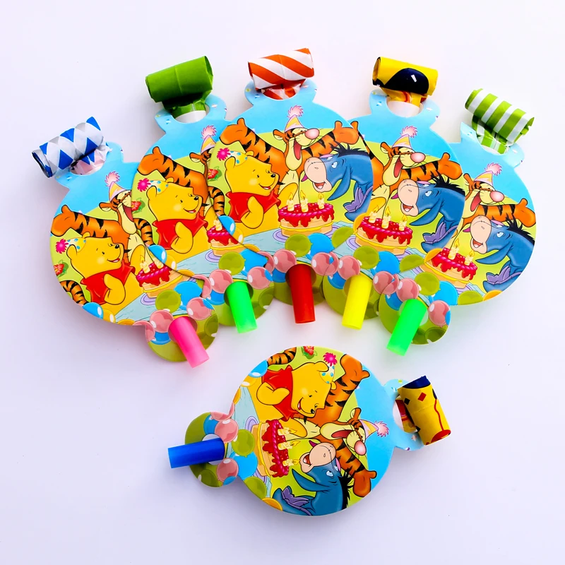 Disney Винни Пух Детская День рождения украшения набор с Винни-пухом для м/ф Винни-Пуха и День рождения поставки активности вечерние поставки