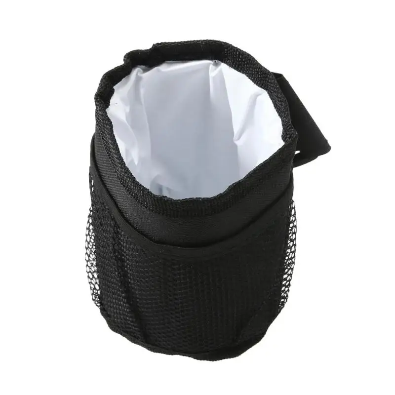 Baby Stroller Bottle Cup Holder Bag Stroller Accessory Stroller Pushchair Pram Wheelchairs Drink Cup Milk Bottle Mug Holder Bags 17