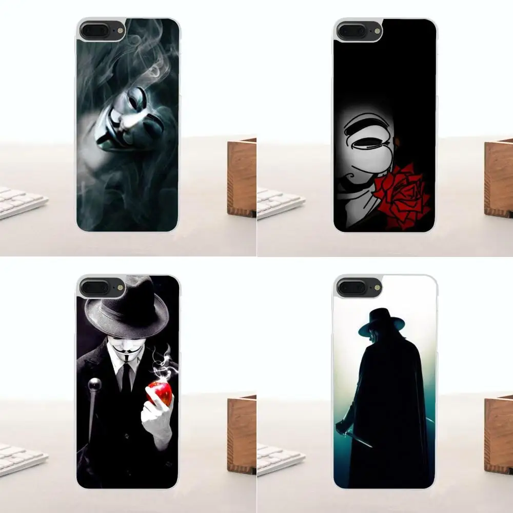 Мягкие чехлы Bixedx Fawkes с Анонимной маской из ТПУ для Xiaomi Redmi 5 4A 3 3S Pro Mi4 Mi4i Mi4C Mi5 Mi5S Mi Max
