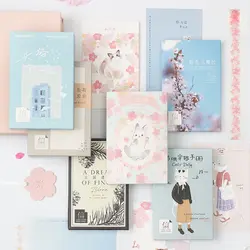 30 листов/комплект милый Cherry Blossom Cat серии Бумага открытка поздравительная открытка на день рождения бизнесс подарок открытка с сообщением