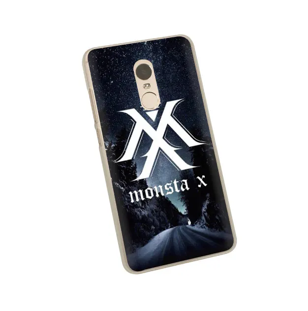 Жесткий чехол для телефона Monsta X KPOP Boy Group Xiaomi Redmi 5 Plus GO 6A S2 Note 8 6 7A Pro 4x K20