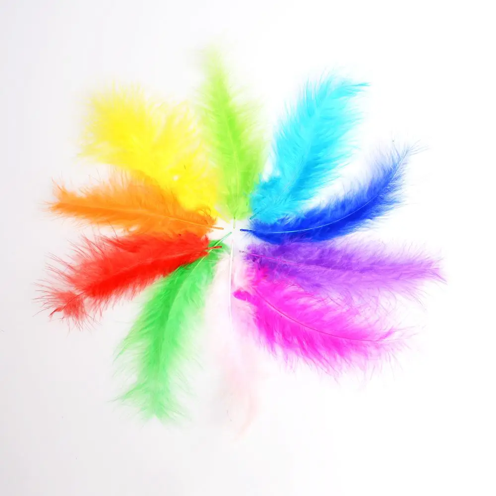 

High Sales 100pcs Beautiful rooster tail feathers 12-18cm / 4.5-7inch 11 Colors for DIY wedding party dresss decoration craft