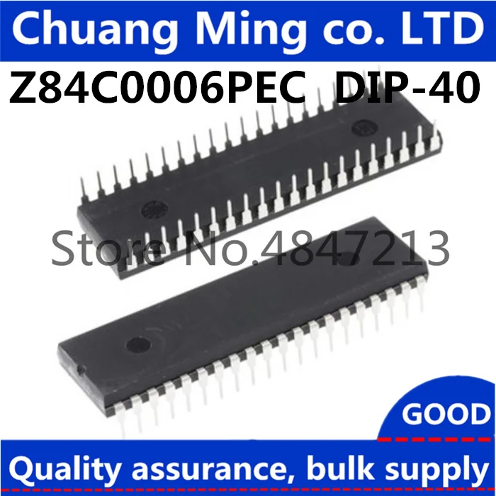 1 шт./лот Z84C0006PEC Z80 cpu DIP-40, в больших поставках