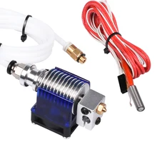 3D V6 J-head Hotend Bowden Extruder Full Kit with 12V fan heater PTFE Tubing themistor 1.75mm 3mm for RepRap 3d printer part