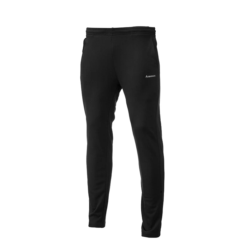 Kawasaki, мужские спортивные штаны, штаны для бадминтона, тренировочные штаны, быстросохнущие, для фитнеса, дышащие, для бега, тенниса, ткань, LP-S1501, LP-R1514 - Цвет: 1501Black