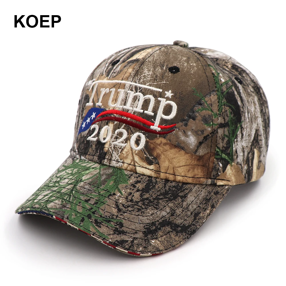 Новый Дональд Трамп 2020 Кепка Камуфляжный флаг США бейсболка s Keep America Great Again