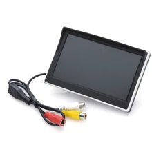 5″ Digital Color TFT LCD Car Reverse Monitor for Rearview Camera DVD VCR