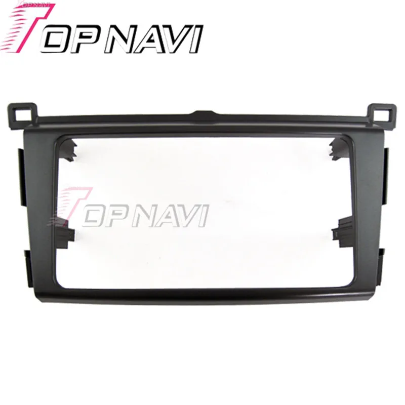 Topnavi 2 DIN Quality Car Radio Fascia for Toyota RAV4 2013 AutoStereo Interface Dash CD Trim Installation Kit | Автомобили и