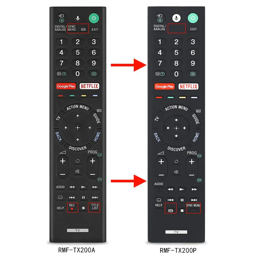 Пульт дистанционного управления для sony Голос ЖК-экран Смарт ТВ RMF-TX200P RMF-TX200A RMF-TX200U RMF-TX200E контроллер