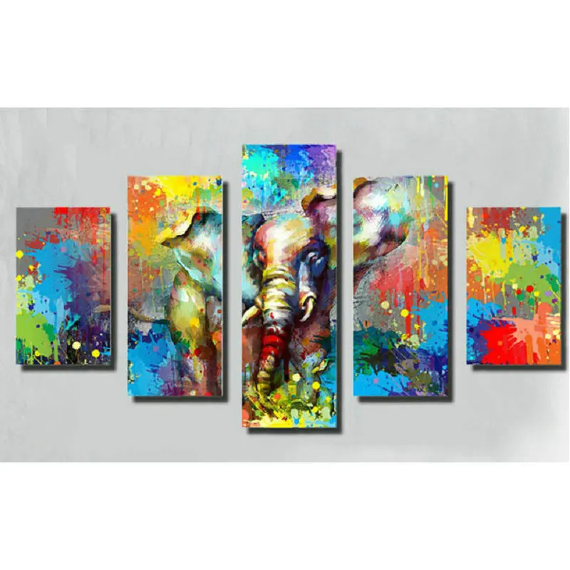 

5ps 5D Diamond Embroidery elephant DIY Diamond Painting Cross Stitch Kits rhinestone Diamond puzzle Mosaic Craft Needlework