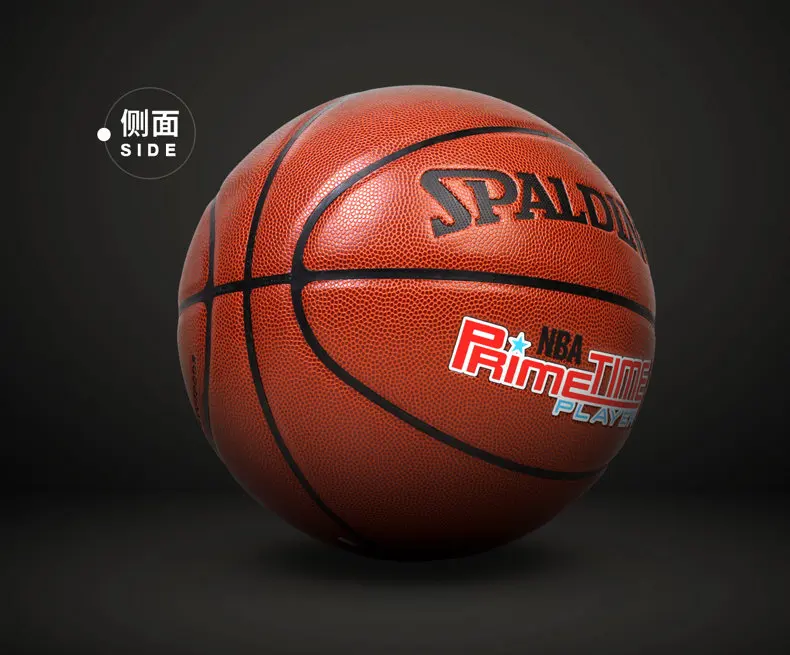SPALDING уличный баскетбол Золотое поколение крытый Открытый Игровой мяч Официальный Размер 7 PU материал 74-418