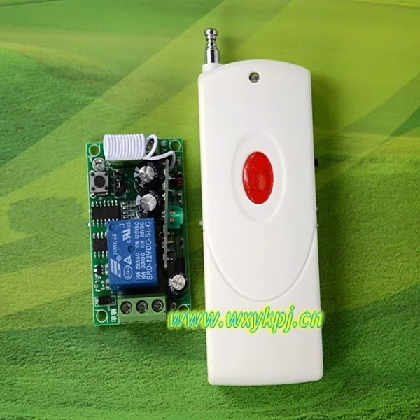 

DC12V 1CH RF digital remote control switch For guard door/window/curtain 315MHZ /433MHZ transmitter and receiver