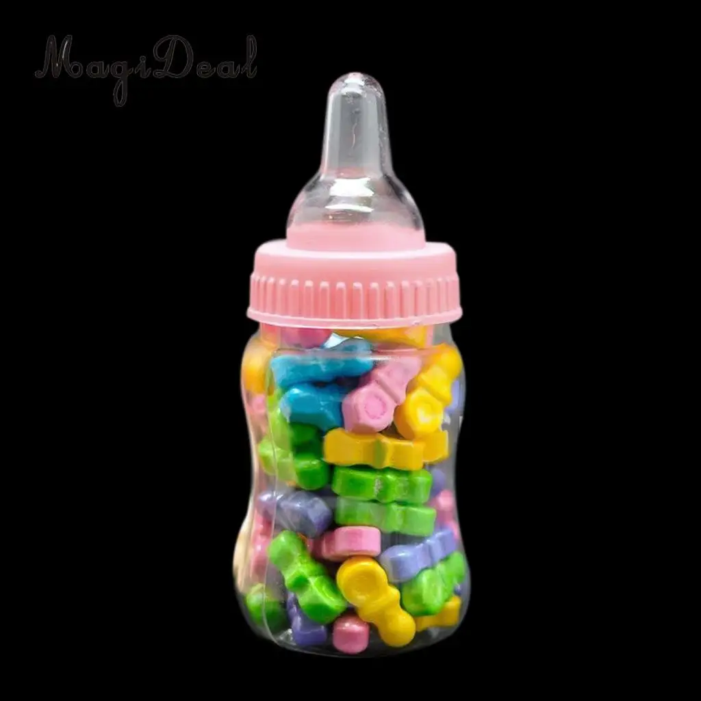 22pcs/Set Mini Pacifier Necklaces Feeding Bottle Game Gifts Baby Shower