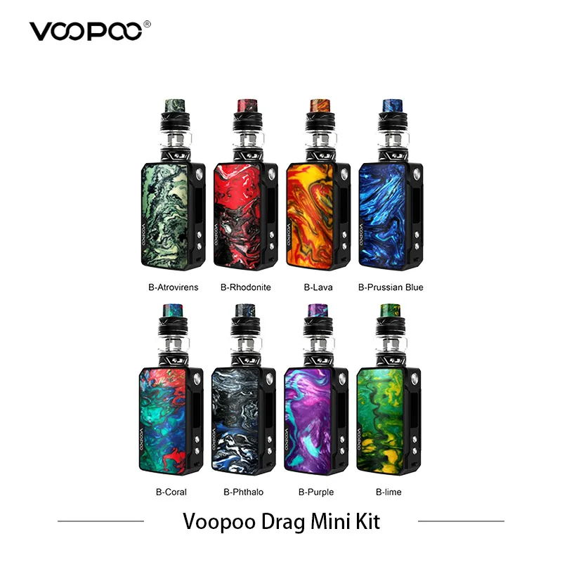 Новый цветной комплект из платины VOOPOO Drag Mini 117 Вт бокс мод вейп 4400 мА · ч
