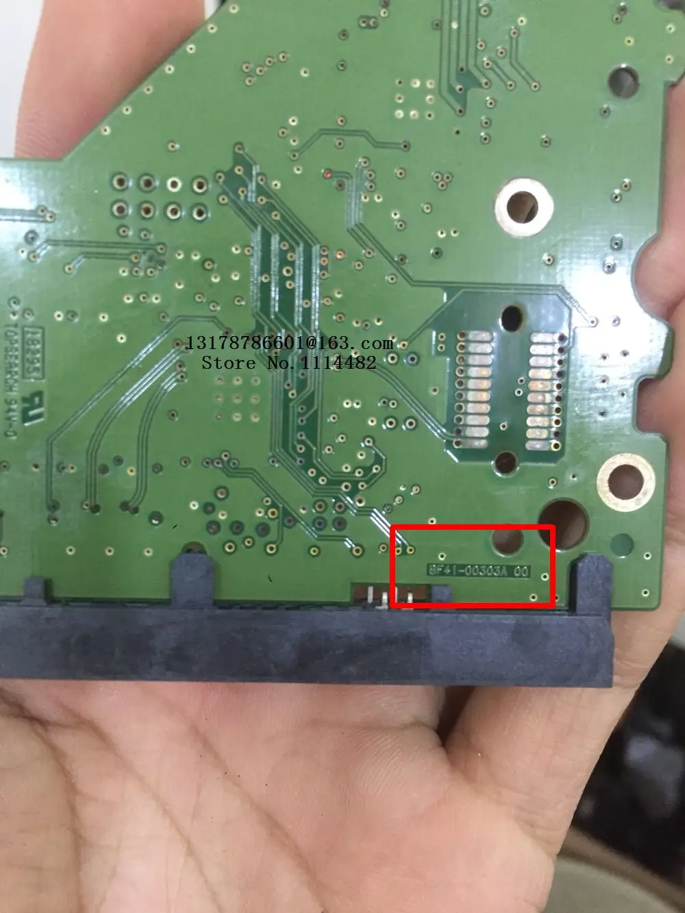 

BF41-00303A PCB logic board printed circuit board BF41-00303A TRINITY ROO REV .06 3.5 inch SATA hard drive repair data recovery