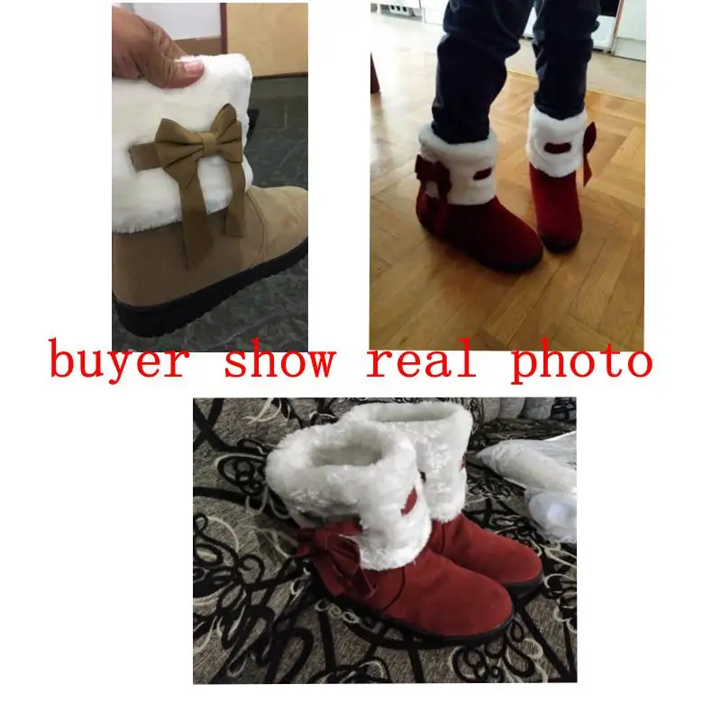 ASILETO/женские зимние ботинки; ботильоны на платформе; обувь из искусственной замши с бантом; женские ботинки на меху; обувь на низком каблуке; bota; 811