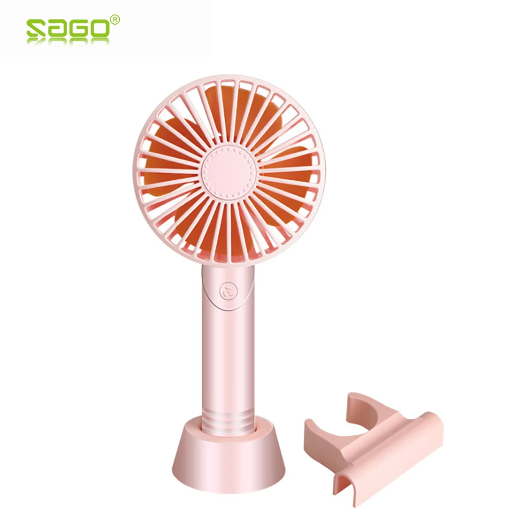 

Sago Mini Handheld Fan Portable Hand Fan Handheld Rechargeable USB Fan Cooling Electric Fan for Travelling Outdoor Office Home