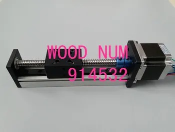 

SGX 1204 300MM Ball Screw Slide Rail Linear Guide Moving Table Slip-way+ 1Pcs Nema 17 motor 42 Stepper Motor