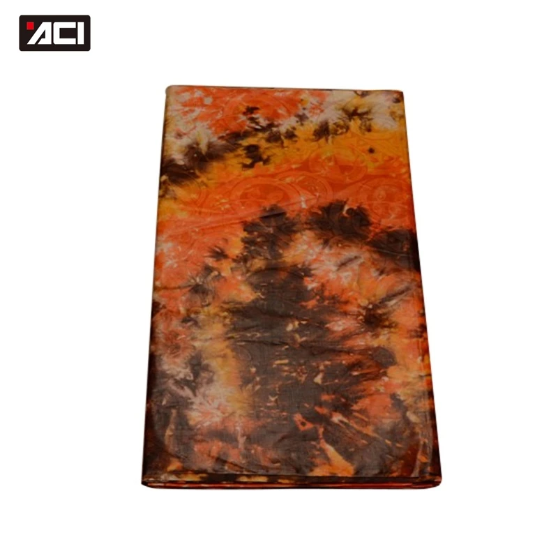 

ACI-Tie Dye Fabric Dashiki Fabric Bazin Riche Fabric African Prints High Quality Guinea Brocade For African Dress 10 Yard/Lot