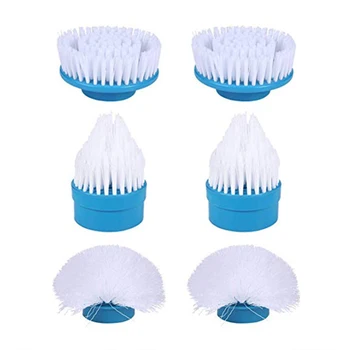

ABKM Hot 6Pcs Scrubber Cleaning Brush Bathroom Floor Tiles Household Cleaning Tool For Kitchen Bathroom