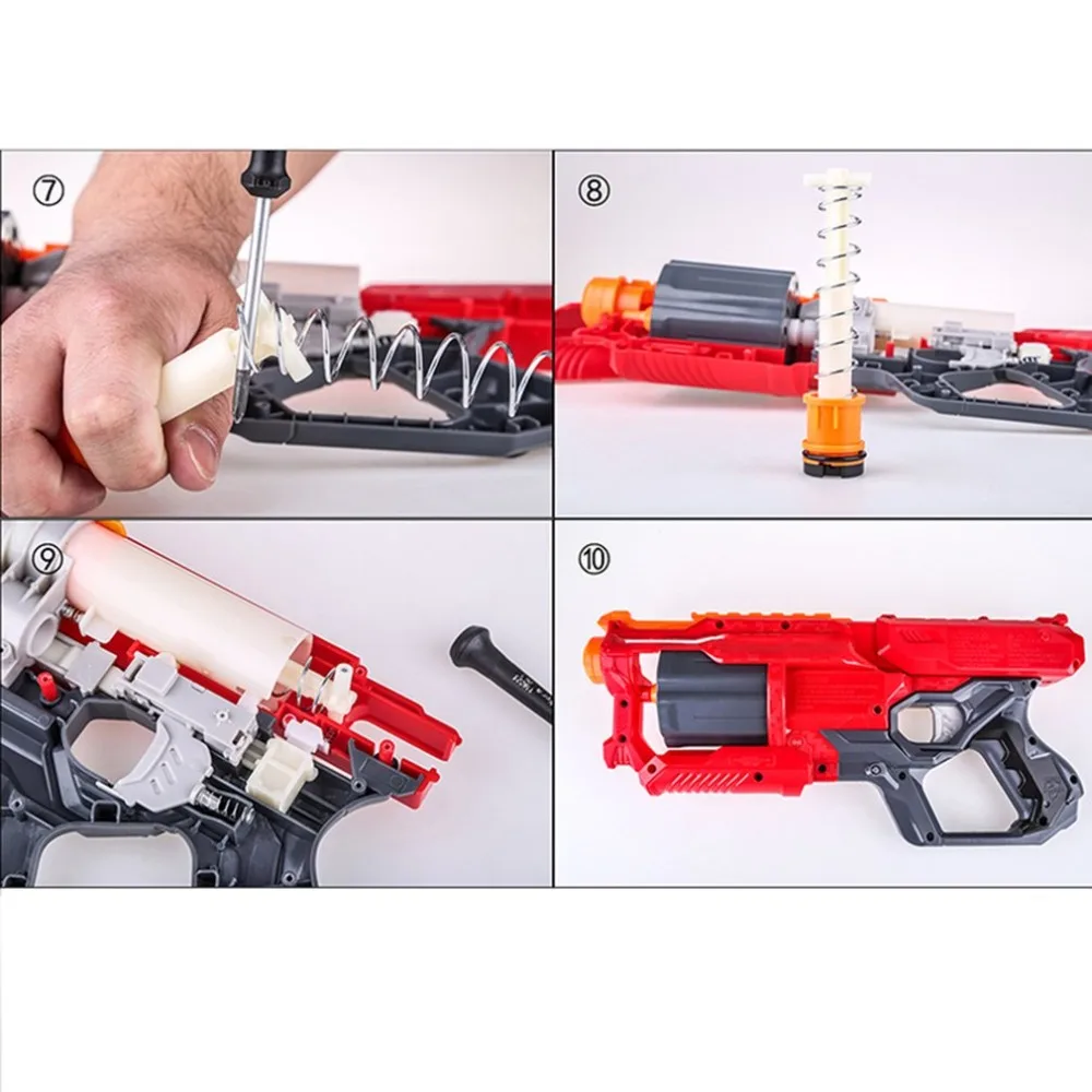 Рабочий 6 кг мод обновленная Весна для NERF N-STRIKE ELITE STRONGARM Blaster/Nerf Rebelle Spylight Blaster/зомби Strike Flipfury