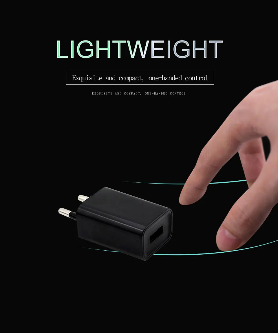 1PC EU US USB Wall Phone Charger Plug Micro USB Power Adapter 5V1A AC 100V-240V Black 1 usb Multifunction Adaptor Charging (7)