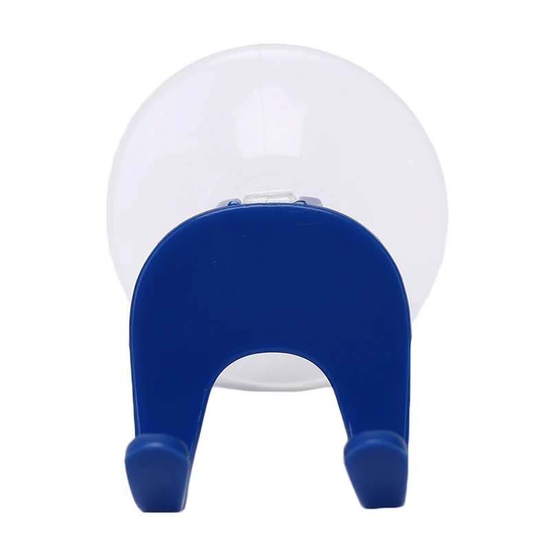 

1PCS Wall-mounted Shaver Shelf Razor Holder Plastic Clear Blue Super Suction Cup Shaving Razor Rack Bathroom Cupula Set