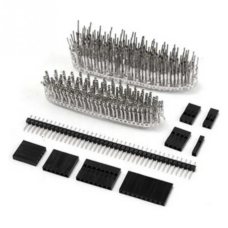 

2018 new 1450pcs/set PCBA Electrical Assembly Splice 2.54mm Male Female Dupont Wire Jumper With Pin Header Connector Terminals