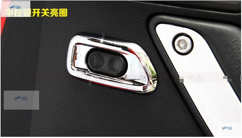 For Jeep Wrangler 2009 2015 font b Car b font Door Lock Switch Button Decoration Cover