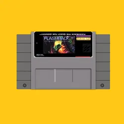 Flashback 16 бит карточная игра для США NTSC игры