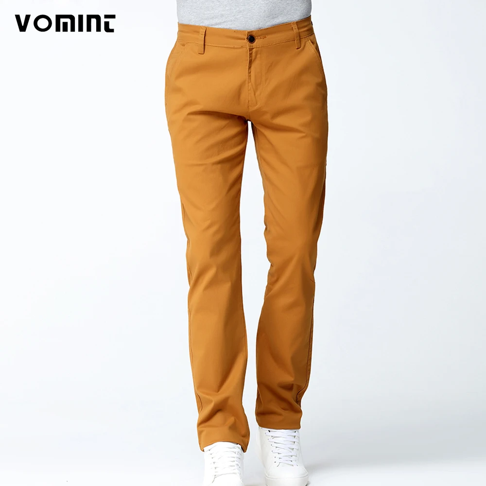 VOMINT 2017 New Mens Casual Business Pant Stretch Elastic