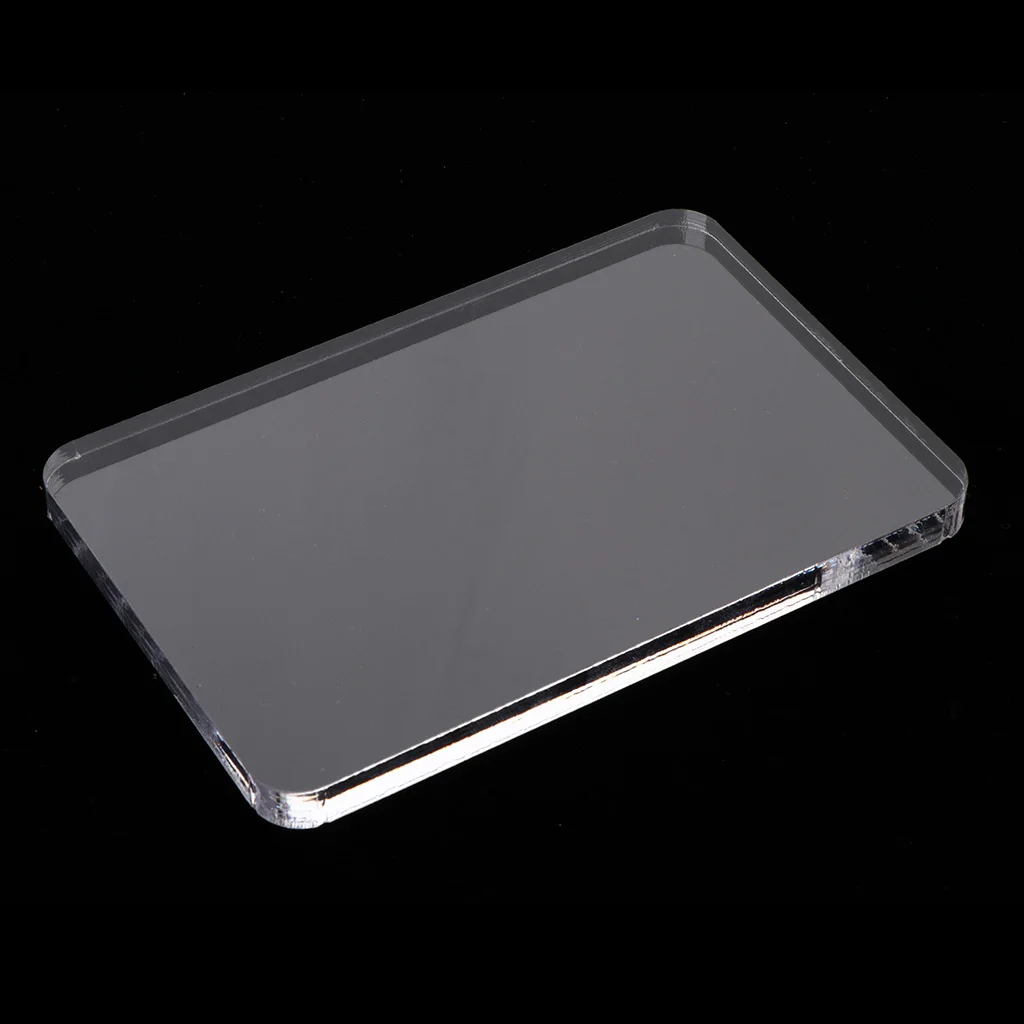 Clear Acrylic Block Stamp Blocks Stamping Scrapbooking Craft Tool 15x10cm
