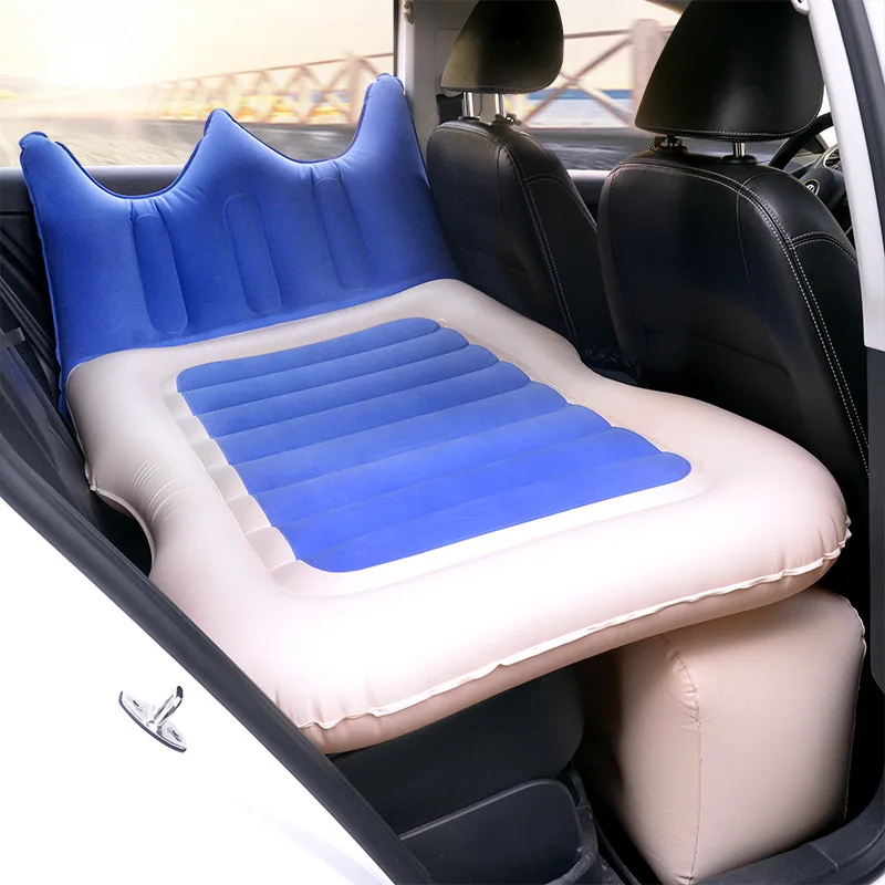 Флокированная автомобильная кровать автомобильные внутренние принадлежности Автомобильная дорожная кровать надувная кровать автомобильный дорожный матрас чехол на заднее сидение автомобиля