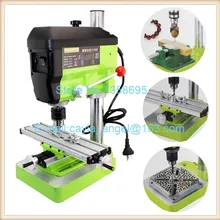 220 В качество мини электрическое бурение машина с переменной скоростью микро сверлильный пресс шлифовальный станок жемчужное сверлильные машинки DIY ювелирные изделия