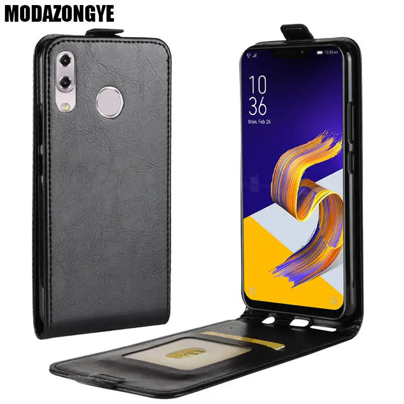 Asus ZenFone 5Z ZS621KL Case PU Leather Back Cover Phone Case Asus