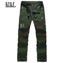 LILL | Abnehmbare Quick Dry Cargo Pants Männer 2017 Sommer Militär Dünne Kurze Hosen Armee Stil Männlichen Casual Hosen, UA162