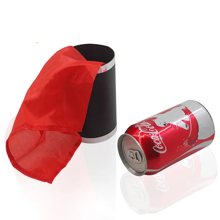 

Vanishing Coke Can Magic Trick Silk And Cane Magic Prop Coke To Silk Stage Close Up Magic Props Mentalism Magic Tricks Gimmick