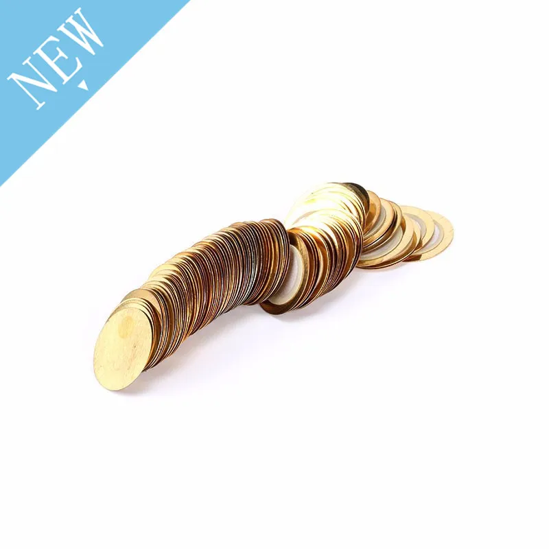 

20 pcs 20mm Thickness 0.33mm Copper Piezo Disc for Buzzer Pressure Sensor Speaker DIY Electronic