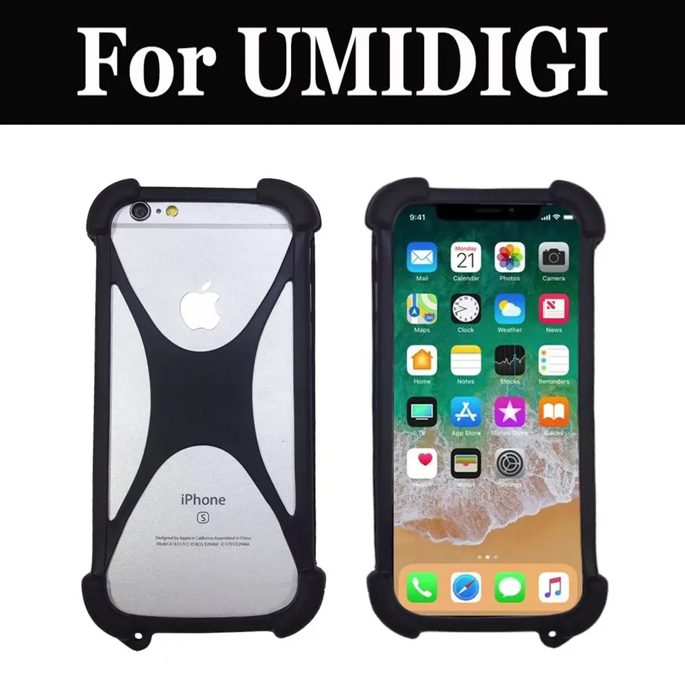 Силиконовый чехол для телефона защитный противоударный UMIDIGI G C Note 2 Crystal C2 Z1 Pro S A1 A3