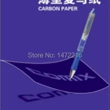 Comix D4032 копировальная бумага из углеродистой бумаги 100 листов размер 128*85 мм, цвет: синий