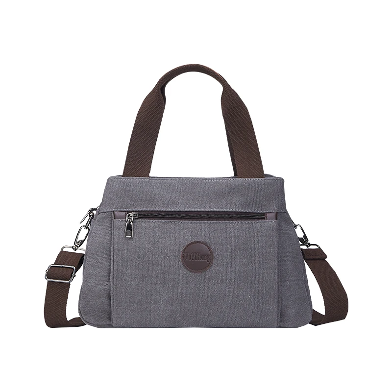 

WSYUTUO Two Ways Of Using Large Capaci Fashion Canvas Bag Casual Women Handbags Women Shoulder Bags Female Messenger Bag Bolsa