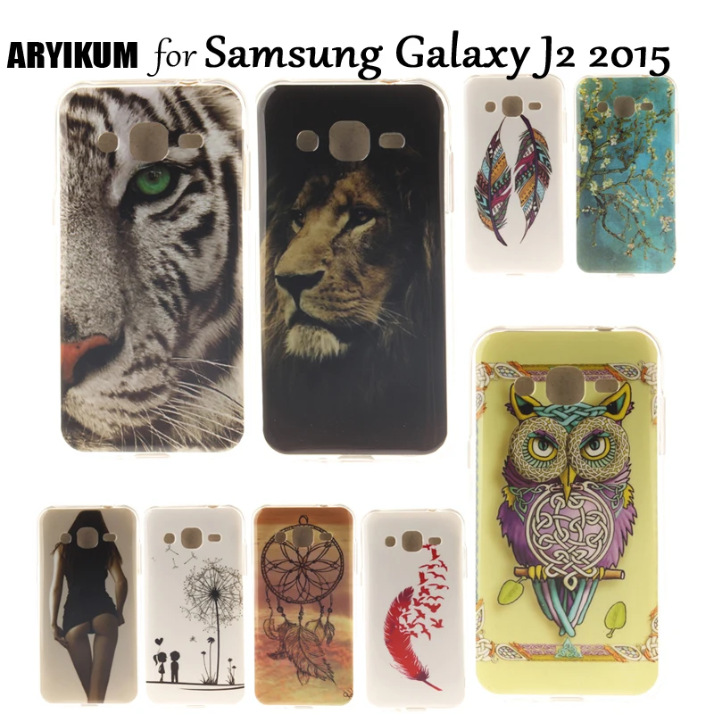 Aryikum Роскошный чехол для телефона Samsung Galaxy J2 J 2 2015 J200 J200H sm-j200h черный силиконовые