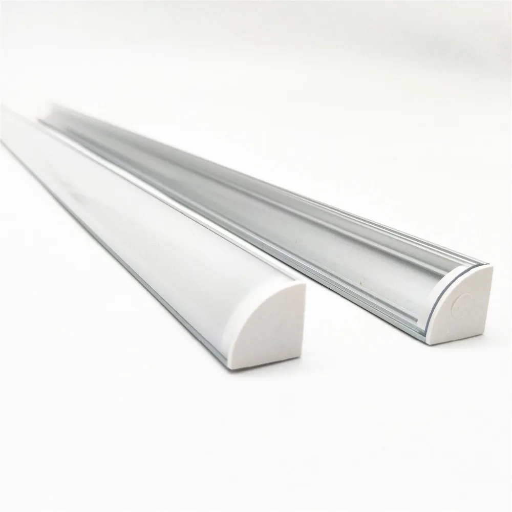 Buy 200M 2M/6.56ft V Shape LED Aluminum Channel System