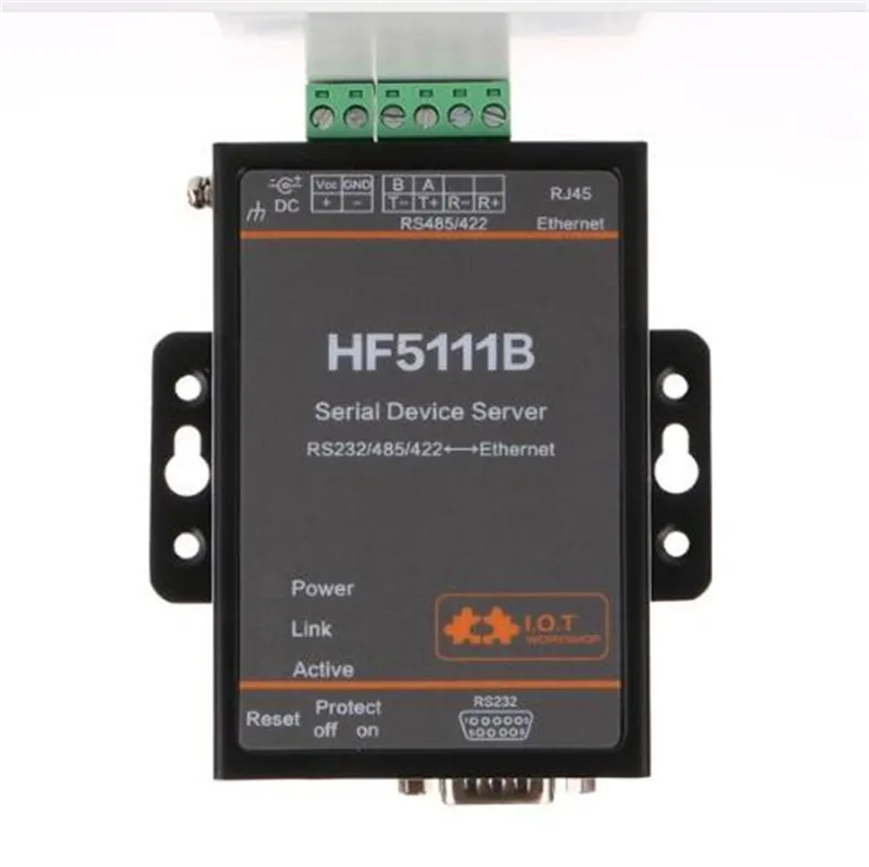 Wifimodule 5111B RJ45 RS232/485/422 серия в Ethernet бесплатно RTOS серийный 1 порт сервер конвертер