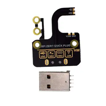 

USB Adapter Board For Raspberry Pi Zero Zero W Zero WH USB Expansion Board USB Type-A Connector No Data Line Required