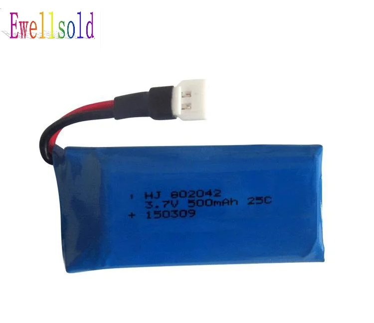 

Ewellsold V252/U816 U941A /JXD385/ H107 2.4G 4 channels RC Quadcopter/RC done 3.7V 500mah Li-polymer battery