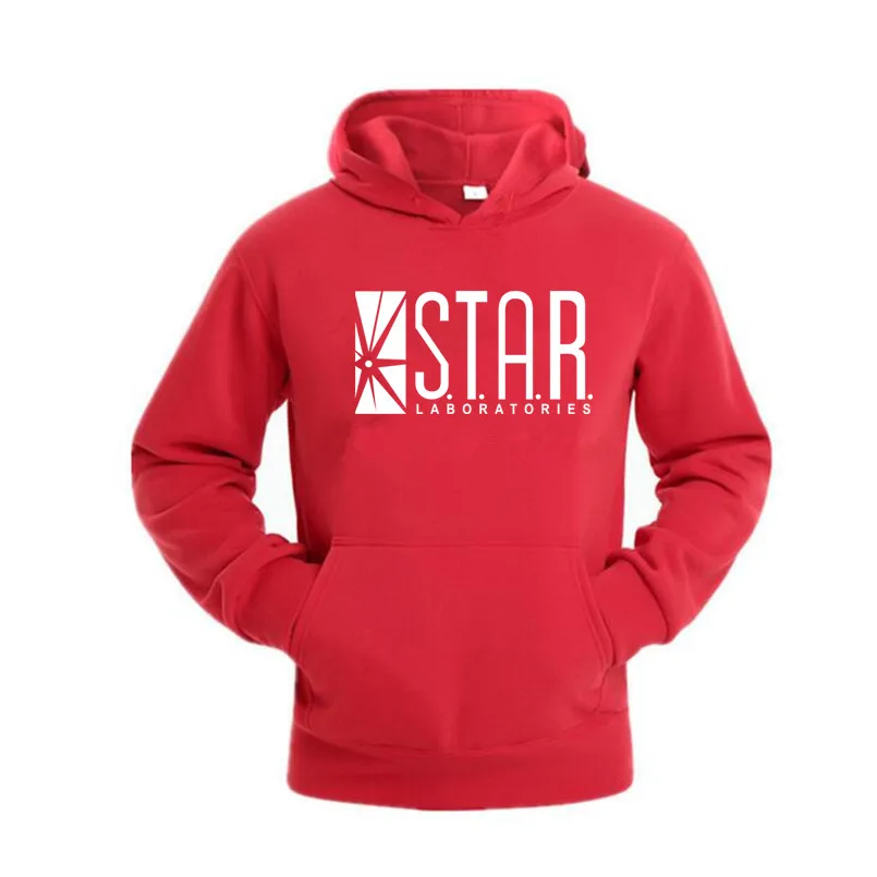  STAR labs black women/Men Hooded Hoodies Male sweatshirt jumper the flash gotham city comic books s