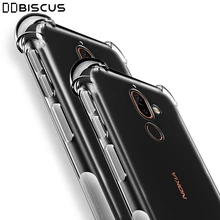 Caso Para Nokia 1 2 3 6 7 8 8.3 2.1 3.1 5.1 6.1 Plus Mais 7.1 8.1 2.2 3.2 4.2 6.2 7.2 2.3 5.3 1.3 2.4 7.3 X5 X7 X6 À Prova de Choque Silicone Tampa Transparente